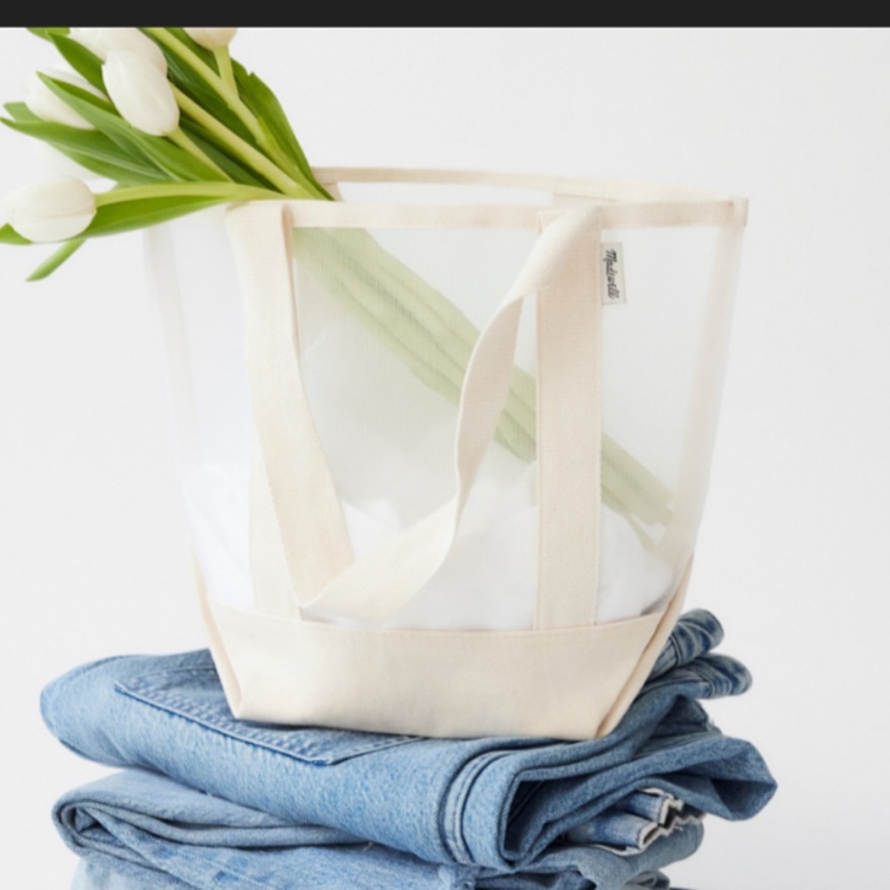 Madewell Icon Reusable Tote Bag in Mesh